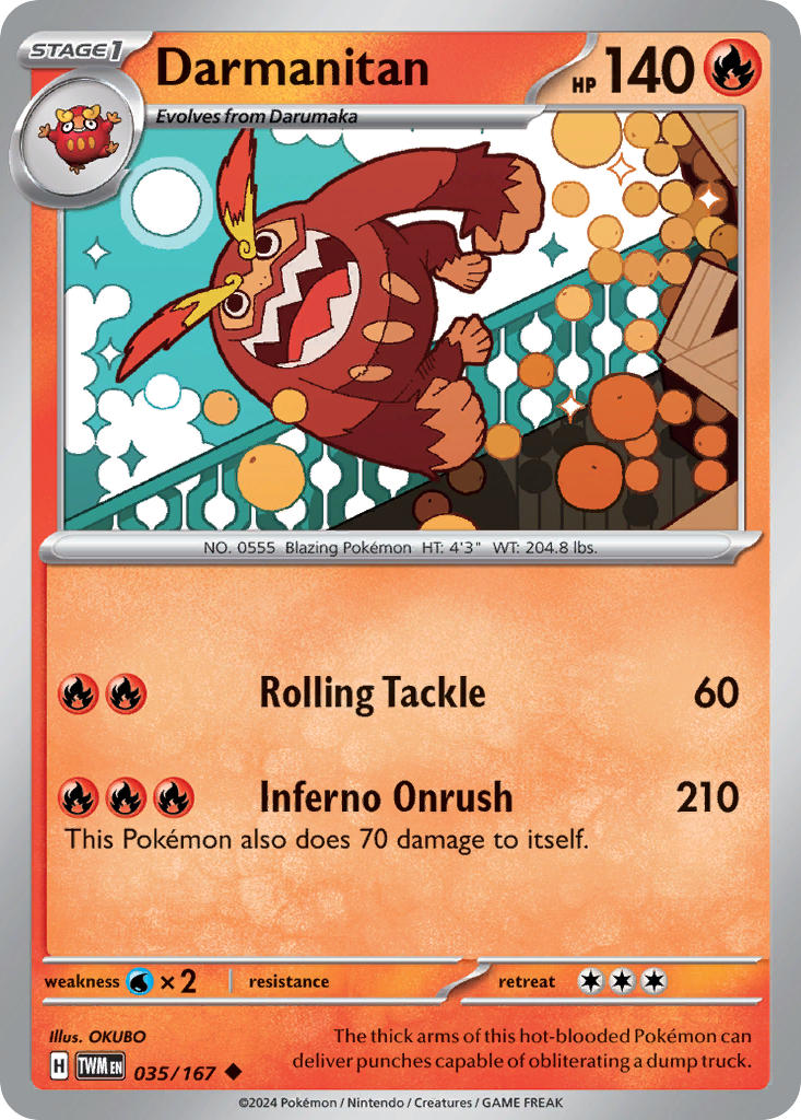 035/167 Darmanitan The card cartel