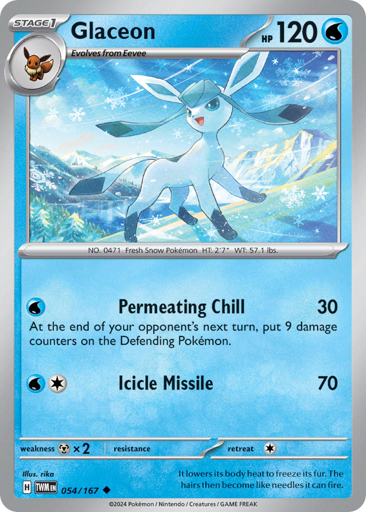 054/167 Glaceon The card cartel