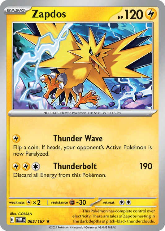 065/167 Zapdos The card cartel