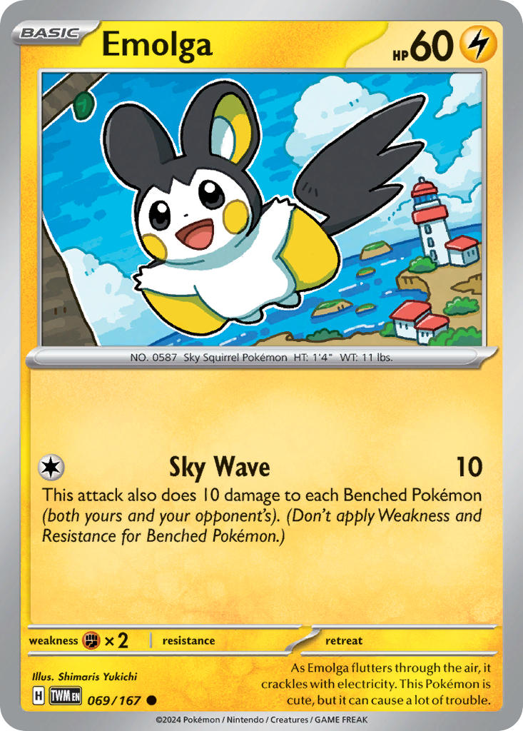 069/167 Emolga The card cartel