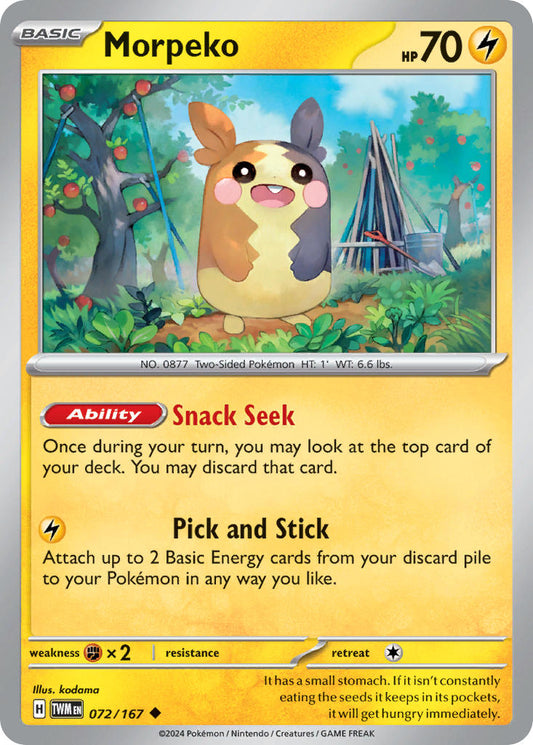 072/167 Morpeko The card cartel