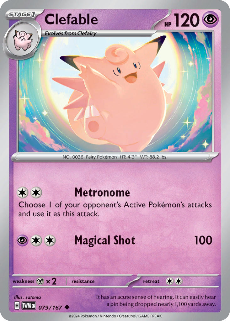 079/167 Clefable The card cartel