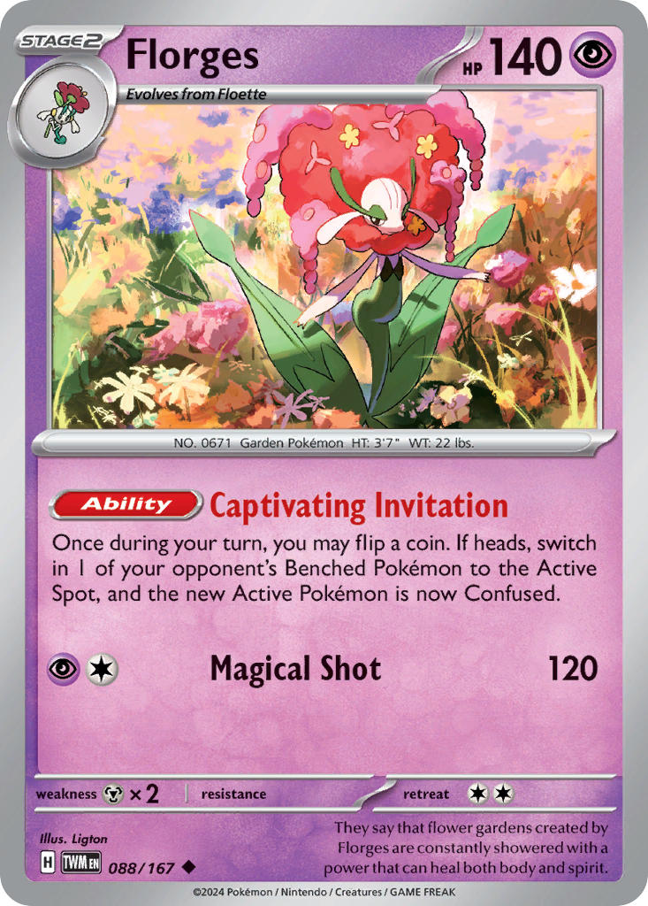 088/167 Florges The card cartel