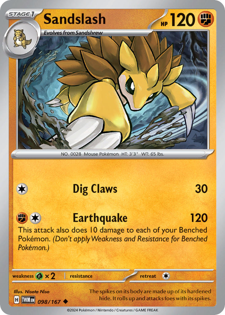 098/167 Sandslash The card cartel