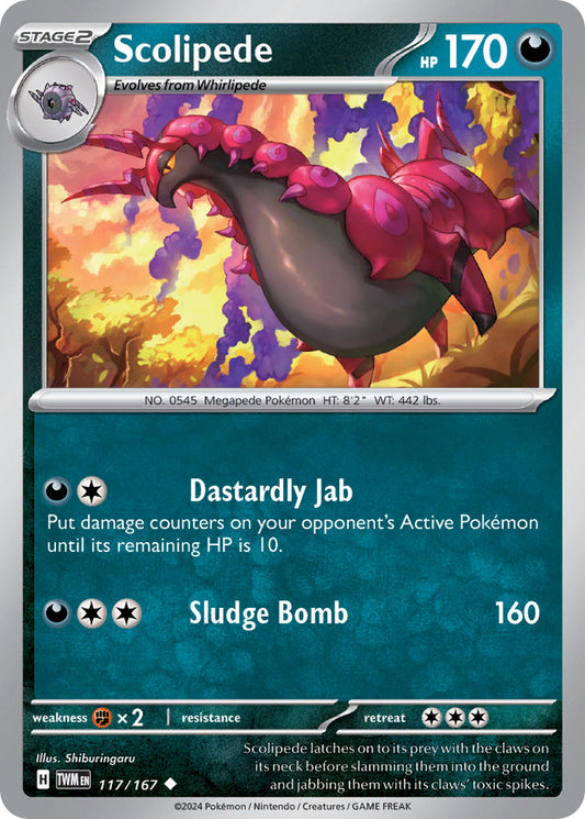 117/167 Scolipede The card cartel