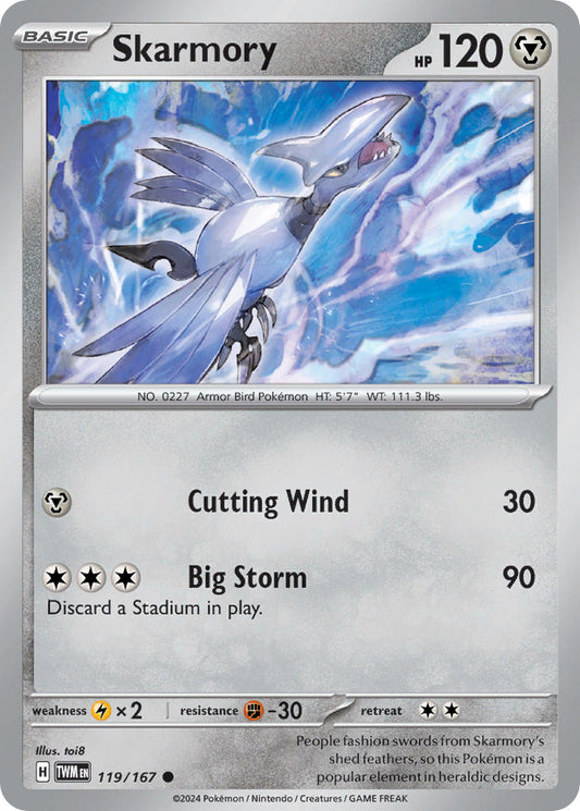 119/167 Skarmory The card cartel