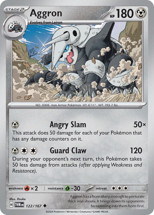 122/167 Aggron The card cartel