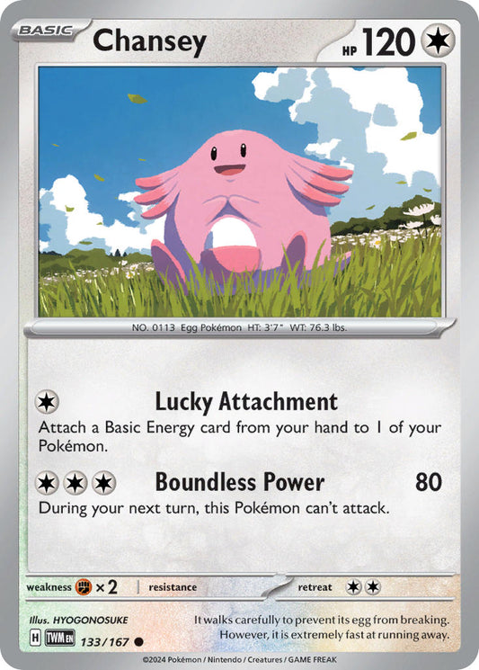 133/167 Chansey The card cartel