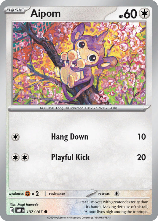 137/167 Aipom The card cartel