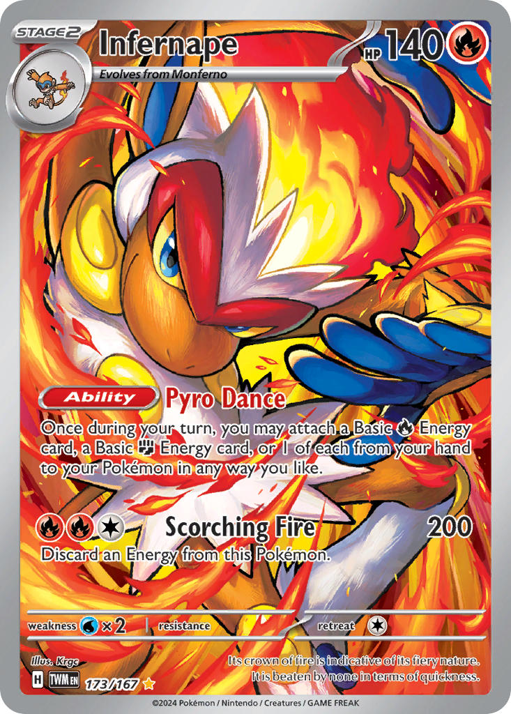 173/167 Infernape The card cartel