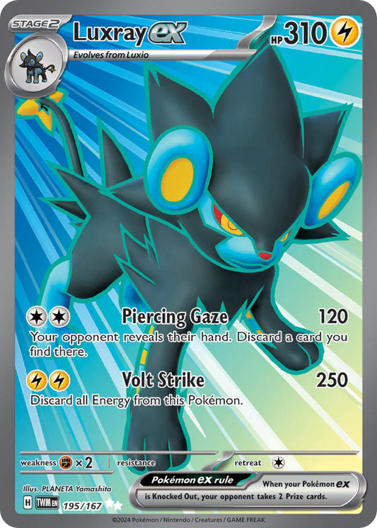 195/167 Luxray ex The card cartel