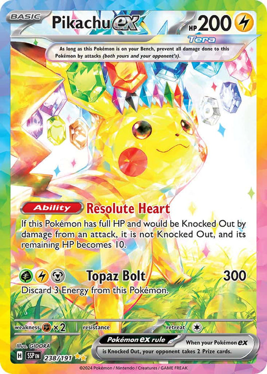 238/191 Pikachu ex