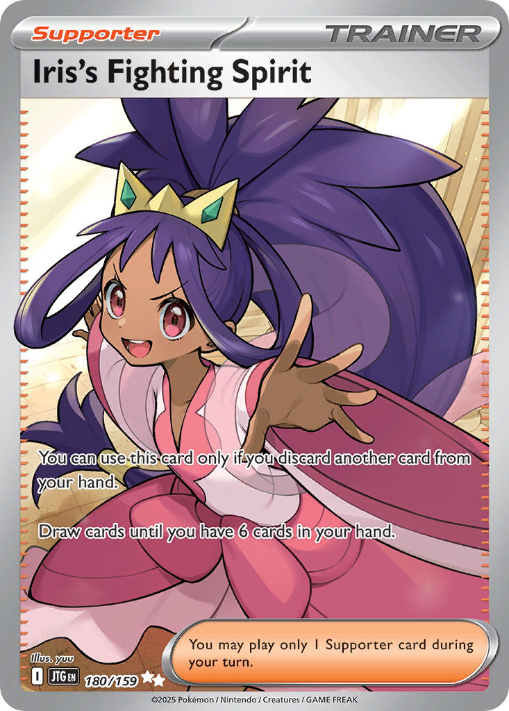 180/159  Iris's Fighting Spirit