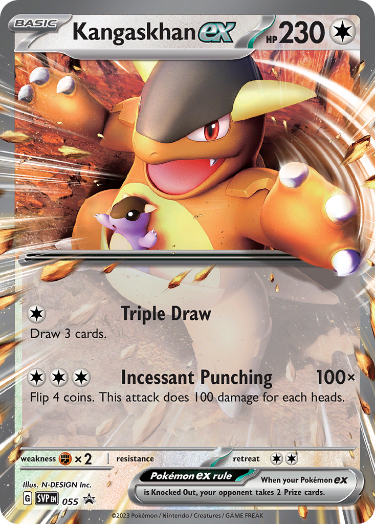 055  Kangaskhan ex  Promo The card cartel