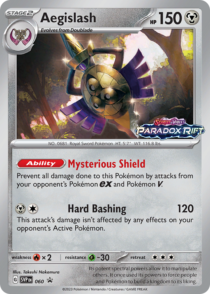 060  Aegislash  Promo The card cartel